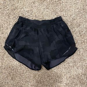 Black Camo Lululemon Shorts